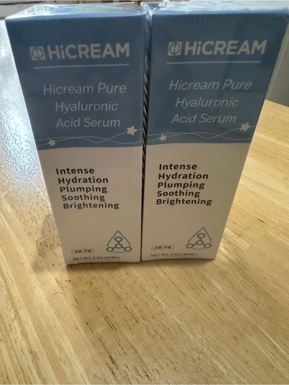 Pure Hyaluronic Acid Serum — Blue & White Hydrating Serum